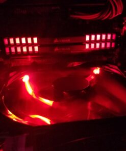 Cooler Master RR-212L-16PR-R1 Hyper 212 LED CPU Cooler with PWM Fan, Four Direct Contact Heat Pipes, Unique Blade Design and Red LEDs 36 61hPGxLZFbL 1