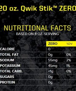 Alternative view of Sqwincher ZERO Qwik Stik - Sugar Free Electrolyte Powdered Beverage Mix, Grape 060107-GR (Pack of 50)