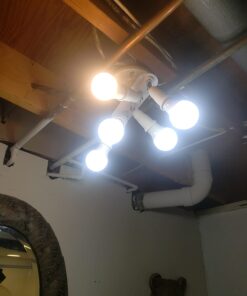 JACKYLED 4 in 1 E26 Light Socket Splitter Adapter Converter for Standard LED Bulbs 360 Degrees Adjustable 180 Degree Bendable Max Watt 240W 44 61hRQlRZvEL