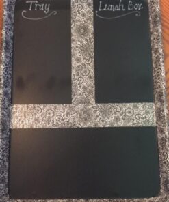 Black Chalkboard Contact Paper Roll - 8 FT Chalk Board Paper Roll Peel & Stick with Chalk Sticks - 17 x 96in Chalkboard Sticker Paper - Removable Black Sticker Self Adhesive Wallpaper Blackboard Decal 48 61hSDTGK1rL 1