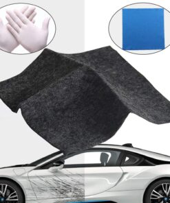 Dualshine Car Scratch Remover Cloth, Nano Sparkle Cloth Magic Scratch Removal for Car- 1 Pack with Accessories, Car Paint Scratch Repair Kit and Light Scratches Remover Scuffs on Surface 32 61hTrvA1wRL