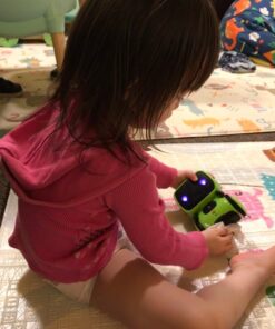 GILOBABY Kids Robot Toys, Interactive Robot Companion Smart Talking Robot with Voice Control Touch Sensor, Dancing, Singing, Recording, Repeat, Birthday Gifts for Boys Ages 3+ Years (Green) Green, Black 19 61hU2HCg9PL