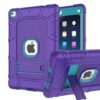 Rantice iPad 6th Generation Cases, iPad 5th Generation Case, iPad Air 2 Case, iPad 9.7 Case, Shockproof Rugged Drop Protection Cover Built with Kickstand for iPad 9.7'' A1893/A1954/A1822/A1823 Purple+Dark blue 5 61hVWdh84jL