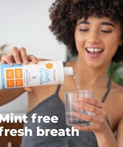 Oxyfresh Gentle Formula Unflavored Mouthwash – Perfect for Ultra Sensitive Gums & Teeth – No Mint, Zero Alcohol, Flavor Free – Fresh Breath. 16 oz. 15 61hVjiSNsnL