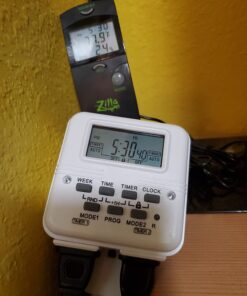 BN-LINK Digital Timer Outlet 24-Hour Programmable Digital Outlet Timer with 2 Independent Outlets 3-Prong Mini Indoor Easy Set Stackable Plug-in for Lights Lamps Fans Accurate 8A/1000W 1/3HP 3 prong 37 61hW7TyML