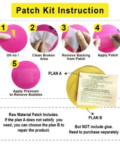 Inflatable Pool Floats, Swimming Pool Float for Adults and Kids, 41 Inches Swimming Ring with Handler for Beach, Heavy Duty Inflatable River Tube Raft, Water Float 15 61hWFFG5s9L