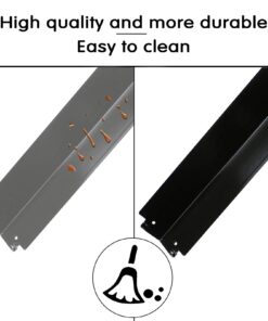 Hisencn Replacement Stainless Steel Pipe Burners, Crossover Tubes, Heat Plates Tent Shield, Igniter Electorde Repair Parts for Charbroil 4 Burner 463268006, 463268007, 463248108, 463260707 Gas Grill 10 61hXCGpa0tL