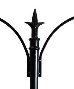 Sorbus Bird Feeding Station - 7ft Tall Metal Pole Bird Feeder Stand with 2 Ground Stake Prongs & 4 Hangers with Bird Bath, Bird Food Mesh Tray for Attracting Wild Birds Outside, Garden Decor, Plants 2-Prong Stake 27 61hYTXBlQzL