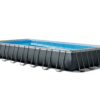 INTEX 26377EH Ultra XTR Deluxe Rectangular Above Ground Swimming Pool Set: 32ft x 16ft x 52in – Includes 2650 GPH Sand Filter Pump – Saltwater System – SuperTough Puncture Resistant – Rust Resistant with Sand Filter Pump & Saltwater System 54 61hYgXmkgL 1