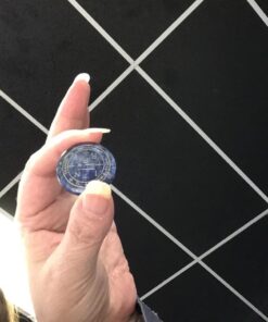 mookaitedecor 7 Piece Lapis Lazuli Stones with Engraved Magic Archangel Symbol Polished Palm Stone for Reiki Crystal Healing #2-lapis Lazuli/Magic Archangel Symbol(set of 7) 19 61hZVw8AKSL