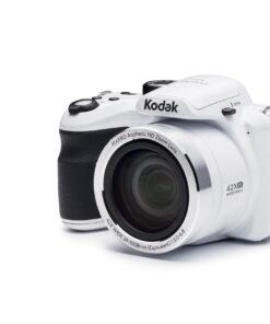 KODAK PIXPRO Astro Zoom AZ421-WH 16MP Digital Camera with 42X Optical Zoom and 3" LCD Screen (White) White Camera Only 33 61haBNKu7TL