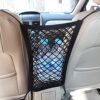 MICTUNING Universal Car Seat Storage Mesh/Organizer - Mesh Cargo Net Hook Pouch Holder for Bag Luggage Pets Children Kids Disturb Stopper 31 61hb QbnQcL