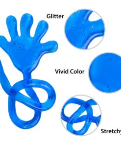 Super Z Outlet Vinyl Glitter Mini Sticky Hands Toys for Children Party Favors, Birthdays - 1 1/4" (72 Count) 30 61hc4acpmTL