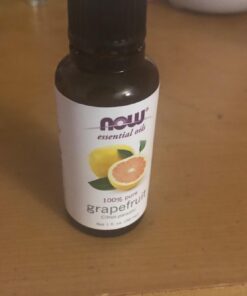 NOW Essential Oils, Grapefruit Oil, Sweet Citrus Aromatherapy Scent, Cold Pressed, 100% Pure, Vegan, Child Resistant Cap, 1-Ounce 1 Fl Oz (Pack of 1) 39 61hdCTZy2L