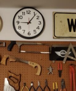 The Ultimate Wall Clock - 14" Atomic, Black, Easy to Read, Perfect for Home, Office, School, Indoor / Outdoor 14” Atomic 31 61hdCZ3s9JL