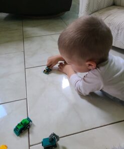 Yeonha Toys Pull Back Vehicles, 12 Pack Mini Assorted Construction Vehicles and Race Car Toy, Vehicles Truck Mini Car Toy for Kids Toddlers Boys Child, Pull Back and Go Car Toy Play Set 40 61hdF8x9kxL