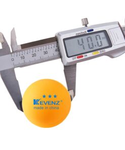 KEVENZ 60-Pack 3 Star Ping Pong Balls, 40+mm Advanced Table Tennis Ball, Bulk Outdoor Ping Pong Balls, Orange A, Orange, 60-Pack 16 61hiehfdhZL