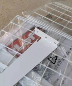 Hyloft 00967 45-Inch X 15-Inch Steel Wall Shelf Storage Rack for Garage, Low-Profile Brackets, Max Shelf Load 200 Pounds, Off White 31 61hnfSUHXUL