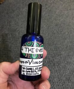 81 Kaleidoscope Oval Poly Waterproof Essential Oil Bottle Labels Plus 81 Round Cap Stickers by Rivertree Life 23 61hoyKSzLnL