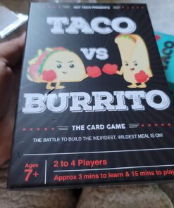 Taco vs Burrito Family Board Games for Kids 6-8, 8-12 & Up - Fun Card Games for Kids and Families, Kids Family Game Night 33 61hpGpA46eL
