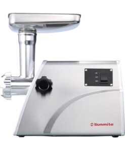 Sunmile SM-G33 Electric Meat Grinder - 1HP 800W Max Power - ETL Stainless Steel Meat Grinder Mincer Sausage Stuffer, Stainless Steel Blade and Plates and 1 Sausage Maker 33 61hq4gH90JL