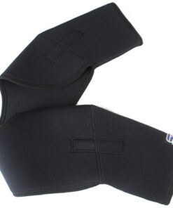 SX545 Sports Magnetic Double Shoulder Brace Support Strap Wrap Belt Band Pad - Black Free Size, Suitable for shoulder breadth 40-50cm L 17 61hqSOR6rL