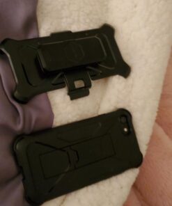 i-Blason Case for iPhone SE 2020 / iPhone 7/8, Transformer Kickstand iPhone 8 2017 Release Heavy Duty Dual Layer Combo Holster Cover Case with Locking Belt Swivel Clip (Black) 7 61hsvPXhp L