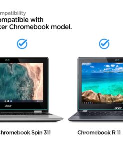 Alternative view of Spigen Acer Chromebook R 11 Convertible Screen Protector 11.6 inch Tempered Glass for Acer Chromebook R 11 Convertible CB5-132T-C1LK 11.6 inch