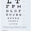 Prestige Medical PRE3909 Snellen Pocket Eye Chart