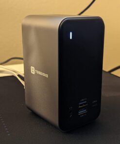 TOBENONE USB C Docking Station for 15 in MacBook - Dual Monitor Docking Station With 2 HDMI, 6 USB A, SD/Micro SD, LAN, 87W PD, Grey UDS013-No Power Adapter 46 61hwD68AaTL