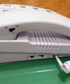 Big Button Phone for Elderly - Amplified Corded Phone for Hearing Impaired Aid Landline Telephones with Speakerphone for Seniors Elderly Phone for Low Vision Home Phones with Large Key(White) 23 61hxSSLU0NL