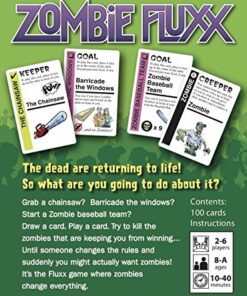 Alternative view of Zombie Fluxx Card Game - Ever-Changing Gameplay and Zombie Adventure