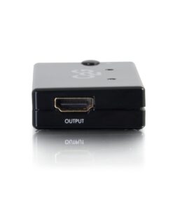 C2G 2-Port HDMI Selector Switch, Slim Design, 40349 Black 2 Port 7 61i0dYArGuL