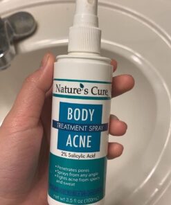 Nature's Cure Body Acne Treatment Spray - 3.5 fl oz (Pack of 1) 15 61i1TS23nlL