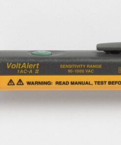 Fluke 1AC-A1-II VoltAlert Non-Contact Voltage Tester, Pocket-Sized, Voltage Detection Range 90 V to 1000 V AC, Audible Beeper, Silent Mode, Includes Batteries And 2 Year Warranty, CAT IV Rating 18 61i2xDsoNFL