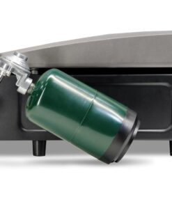 Alternative view of Blackstone 1650 Tabletop Grill Without Hood Propane Fuelled Portable Stovetop Gas Rear Grease Trap for Kitchen, Outdoor, Camping, Tailgating or Picnicking, 17 Inch Griddle, Black