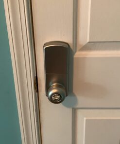 MiLocks TKK-02SN Tkk-Sn Digital Door Knob Lock with Electronic Keypad, Satin Nickel, Keypad, Keyless 33 61i3myRvPsL