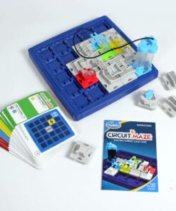 Alternative view of ThinkFun Circuit Maze Electric Current Brain Game and STEM Toy for Boys and Girls Age 8 and Up - Toy of the Year Finalist, Teaches Players about Circuitry through Fun Gameplay