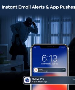 16 Channel Security CCTV DVR with 4TB Hard Drive, SANNCE 1080p Lite 5-in-1 Hybrid Video Recorder for 2MP TVI AHD CVI CVBS Analog IP Security Cameras, Motion Alerts, Remote Access, 24/7 Recording Black 11 61iEkez02jL