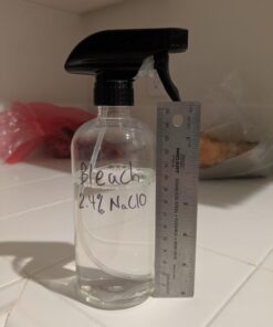 EPAuto Heavy Duty Chemical Resistant Spray Bottles with Sprayer (16 oz), Clear, 3-Pack Black 17 61iFhGG4V3L