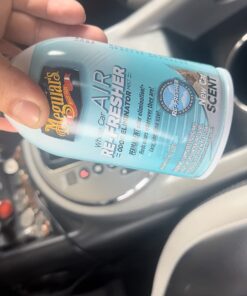 Meguiar's Whole Car Air Refresher, Odor Eliminator Spray Eliminates Strong Vehicle Odors, New Car Scent - 2 Oz Spray Bottle 2 Fl Oz (Pack of 1) 27 61iGQ0FIEyL
