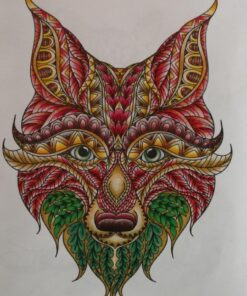 Fox Coloring Book: An Adult Coloring Book of 40 Stress Relief Fox Designs to Help You Relax and Unwind (Animal Coloring Books) 18 61iHfK2N8vL