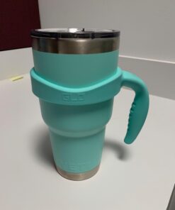 YETI Rambler 30 oz Stainless Steel Vacuum Insulated Tumbler w/MagSlider Lid Seafoam 1 Count (Pack of 1) 43 61iKOBhTxHL