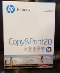 HP Printer Paper | 8.5 x 11 Paper | Copy &Print 20 lb | 1 Ream Case - 500 Sheets| 92 Bright | Made in USA - FSC Certified | 200060 1 Pack Standard Size (8.5x11) 51 61iNA7KKBL 1