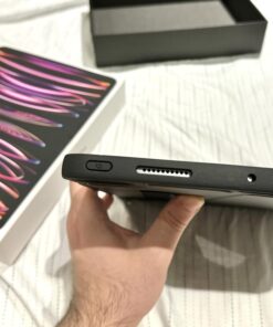 ZUGU Case for 2021/2022 iPad Pro 12.9 inch 5th / 6th Gen - Slim Protective Case - Apple Pencil Charging - Magnetic Stand & Sleep/Wake Cover (Fits Model #’s A2378, A2379, A2461, A2462) - Stealth Black 51 61iNHYvfRHL