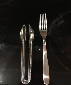 Clear Plastic Tongs, 6 1/2", 4 Pack 8 61iQxZqEJQL