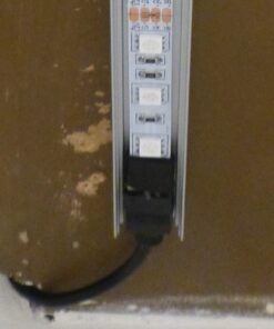 Muzata 6-Pack 3.3ft/1Meter U Shape LED Aluminum Channel System with Cover, End Caps and Mounting Clips Aluminum Profile for Under Cabinet LED Strip Light Installations U1SW WW LU1 65 61iRLnRzAcL