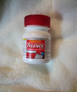 Tylenol Extra Strength Acetaminophen Rapid Release Gels, Pain Reliever & Fever Reducer, 100 ct Unflavored 100 Count (Pack of 1) 56 61iS2Mq9myL 1