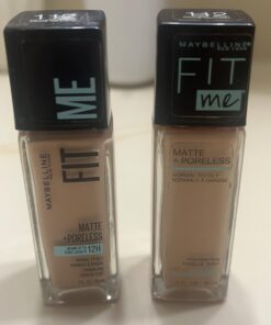 Maybelline Fit Me Matte + Poreless Liquid Oil-Free Foundation Makeup, Natural Ivory, 1 Count (Packaging May Vary) 1.0 Fl Oz (PACK OF 1) 112 NATURAL IVORY 26 61iSK52nBxL