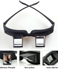 Flammi Lazy Glasses Prism Glasses Horizontal Spectacles Lie Down for Reading/Watching TV 17 61iX1E5nRLL
